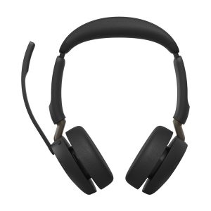 Jabra Evolve3 65 UC - Auscultadores - no ouvido - bluetooth - sem fios, com cabo - cancelamento de ruído activo - USB-A via adaptador Bluetooth, USB-C - Otimizado pata UC, Works With Google Meet, Certificação Microsoft Swift Pair