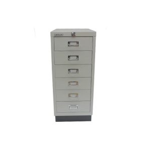 Móvel Metal com Fecho 673x279x429mm com 6 Gavetas Cinza