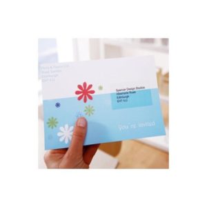 Etiquetas 099,1x038,1mm 25Fls Transparentes Avery 350un