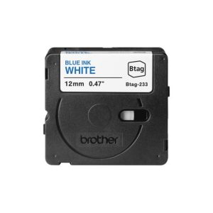 Fita Btag233 12mmx4mts Branco/Azul