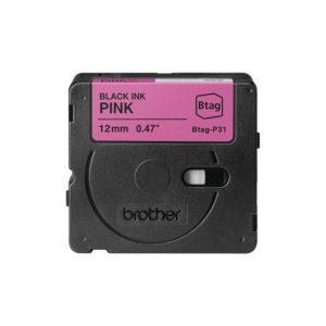 Fita Btagp31 12mmx4mts Rosa/Preto