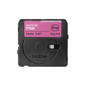 Fita Btagp35 12mmx4mts Rosa/Branco