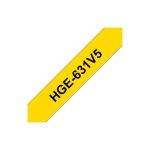 Fita AltaQualidade 12mmx8mts Amarelo/Preto 5un