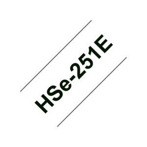 Fita Tubo Termo Retrátil 21mmx1,5m Branco/Preto