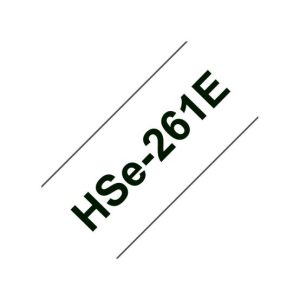 Fita Tubo Termo Retrátil 31mmx1,5m Branco/Preto