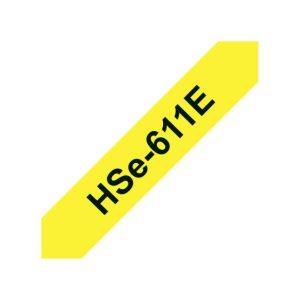 Fita Tubo Termo Retrátil 5,2mmx1,5m Amarelo/Preto