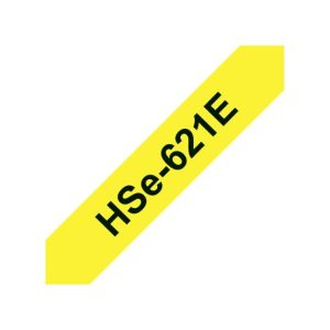 Fita Tubo Termo Retrátil 9mmx1,5m Amarelo/Preto