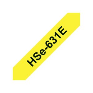 Fita Tubo Termo Retrátil 11,2mmx1,5m Amarelo/Preto