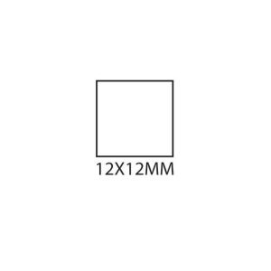 Etiquetas 12x12 Pack de 12 Folhas Brother SC-2000USB
