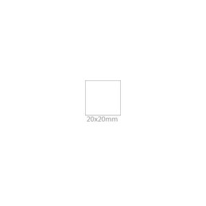 Etiquetas 20x20 Pack de 12 Folhas Brother SC-2000USB
