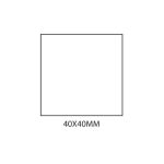 Etiquetas 40x40 Pack de 12 Folhas Brother SC-2000USB