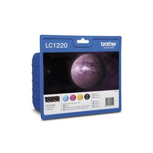 Pack Tinteiros Brother LC1220VALBP 4 Cores 300 Pág.