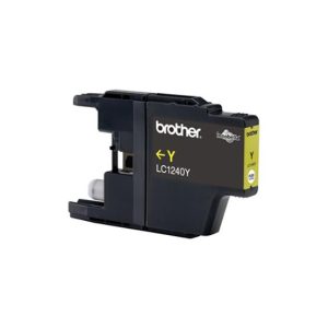 Tinteiro Brother LC1240Y Amarelo 7,1ml 600 Pág.