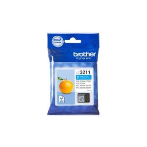 Tinteiro Brother LC3211C Azul 200 Pág.
