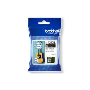 Tinteiro Brother LC421XLBK Preto 500 Pág.