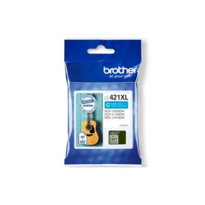 Tinteiro Brother LC421XLC Azul 500 Pág.