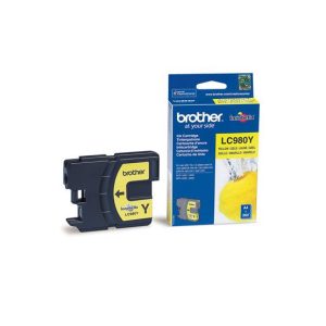 Tinteiro Brother LC980Y Amarelo 4,8ml 260 Pág.