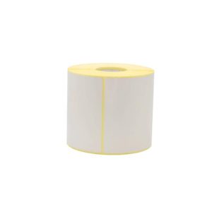 Etiquetas Pré-Cortadas Papel Térmico 100x100mm 4 Rolos