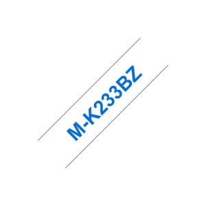 Fita Não Laminada 12mmx8mts Branco/Azul