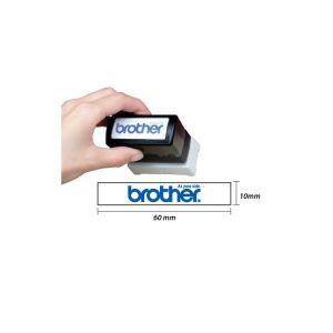 Carimbo 10x60mm Vermelho Brother PR1060R6P 6un