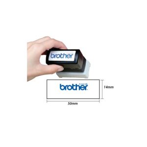Carimbo 18x50mm Azul Brother PR1850E6P 6un
