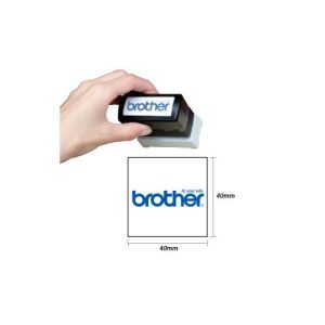 Carimbo 40x40mm Verde Brother PR4040G6P 6un