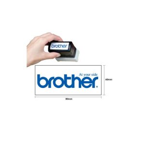 Carimbo 40x90mm Preto Brother PR4090B6P 6un