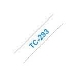 Fita Laminada 09mmx7,7mts Branco/Azul