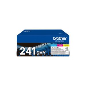 Pack Toners Brother TN-241CMY 3 Cores 4200 Pág.