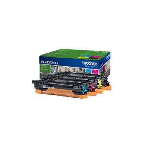 Pack Toners Brother TN-243CMYK 4 Cores 1000 Pág.