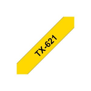 Fita Laminada 9mmx15mts Amarelo/Preto