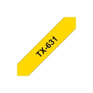 Fita Gravação 12mmx15mts Amarelo/Preto