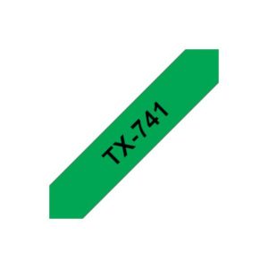 Fita Laminada 18mmx15mts Verde/Preto