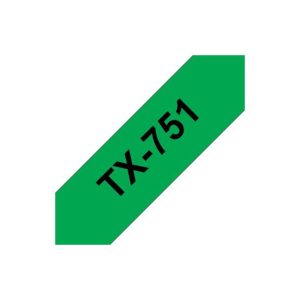 Fita Laminada 24mmx15mts Verde/Preto