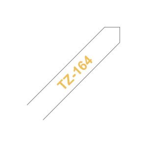 Fita Laminada 36mmx8mts Transparente/Dourado