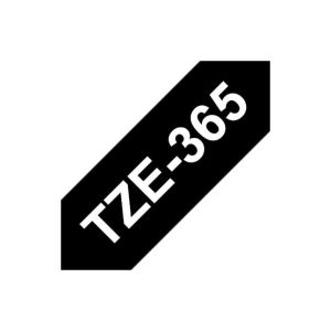 Fita Laminada 36mmx8mts Preto/Branco
