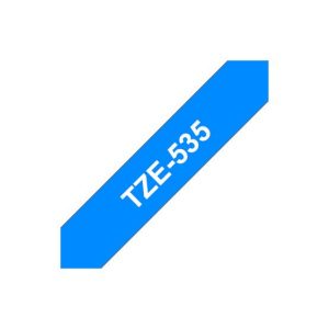 Fita Laminada 12mmx8mts Azul/Branco