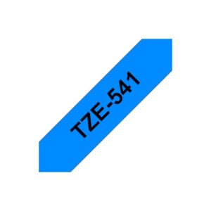 Fita Laminada 18mmx8mts Azul/Preto