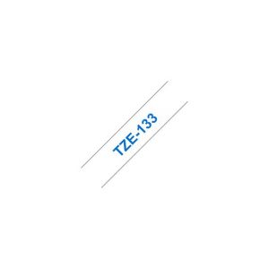 Fita Laminada 12mmx8mts Transparente/Azul