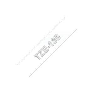 Fita Laminada 12mmx8mts Transparente/Branco