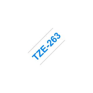 Fita Laminada 36mmx8mts Branco/Azul