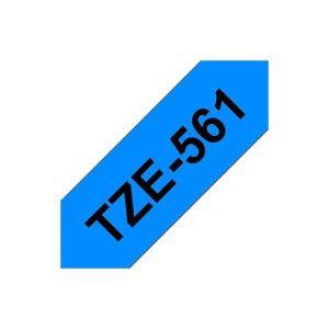 Fita Laminada 36mmx8mts Azul/Preto