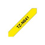 Fita Não Laminada 18mmx8mts Amarelo/Preto