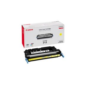 Toner Canon 711 Amarelo 1657B002 6000 Pág.