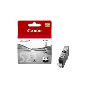 Tinteiro Canon 521 Preto 2933B001 9ml 1250 Pág.