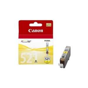 Tinteiro Canon 521 Amarelo 2936B001 9ml 477 Pág.