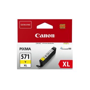 Tinteiro Canon 571XL Amarelo 0334C001 11ml