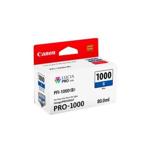 Tinteiro Canon PFI-1000 Azul 0555C001 80ml