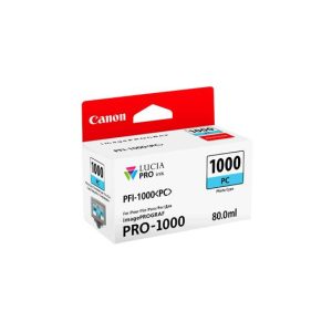 Tinteiro Canon PFI-1000 Azul Foto 0550C001 80ml