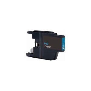 Tinteiro Compatível Brother LC1240C Azul 600 Pág.